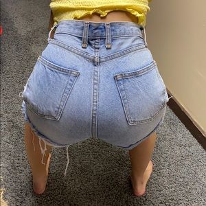 John Galt denim short 100% cotton